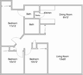  Floor Plan Windward