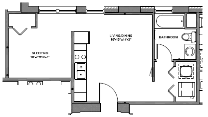  Floor Plan Studio Style J