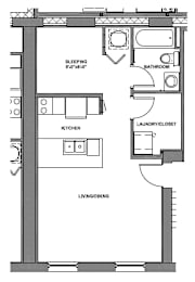  Floor Plan Studio Style B