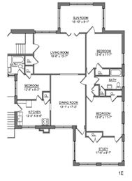  Floor Plan 3 Bedroom