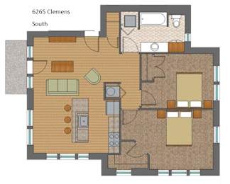  Floor Plan 2 Bedroom