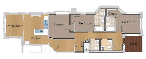  Floor Plan 3 Bedroom