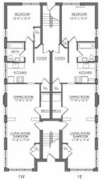  Floor Plan 1 bedroom