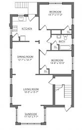  Floor Plan 2 Bedroom