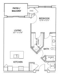 Floor Plan  A1 Floorplan at Paragon Place at Bear Claw Way