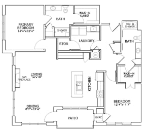 Floor Plan  Paragon Place at Bear Clay Way