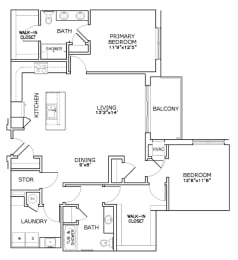 Floor Plan  Paragon Place at Bear Clay Way