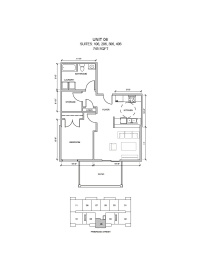  Floor Plan 1 Bedroom (Accessible Units)