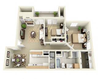 Edgewood 2 Bedroom 2 Bathroom Apartment in Albuquerque