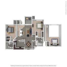  Floor Plan C1-Renovated