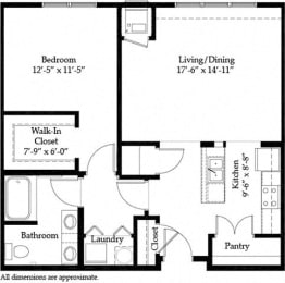  Floor Plan Highland B