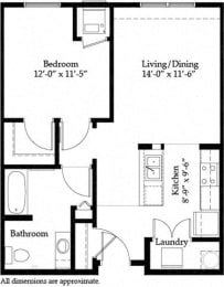  Floor Plan Merriam Park B