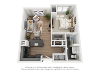 Berwyn | 1 bed - 1 Bath at Riverwalk, Conshohocken, PA