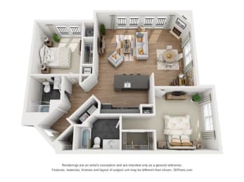 Wayne | 2 bed - 2 bath at Riverwalk, Pennsylvania