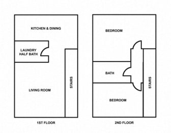  Floor Plan 2 Bedroom Apartment
