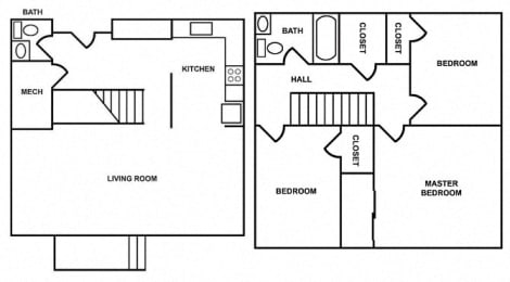 Floor Plan 3 Bedroom