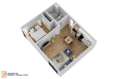  Floor Plan 1A