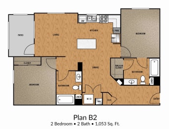 Floor Plan B2 Downstairs