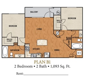 floor plan b1 the retreat at riverlakes
