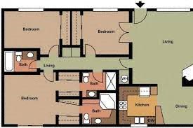  Floor Plan 3 Bedrooms, 3 Bathrooms