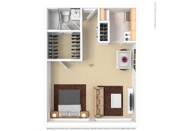 Studio 1 2 Bedroom Apartments Alexandria Va The Aspen