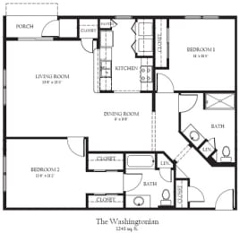  Floor Plan Washingtonian