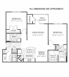  Floor Plan B1 (modified ADA floor plan)