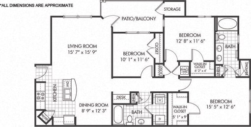  Floor Plan C1 floor plan