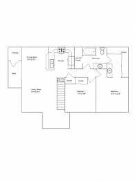  Floor Plan 2 Bedroom - 1.25 Bathroom