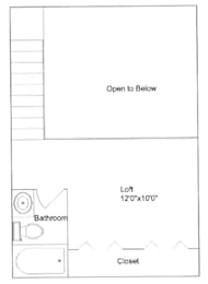  Floor Plan Studio Loft