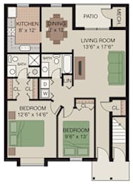  Floor Plan Newport (first floor)