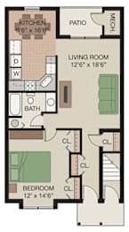  Floor Plan Saratoga (first floor)