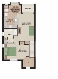 Floor Plan  Portland 2nd Floor