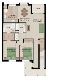 Floor Plan  Rockport 1st Floor
