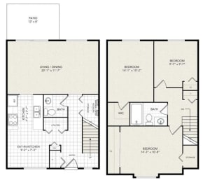  Floor Plan Hickory
