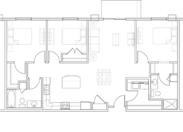  Floor Plan 3 Bedroom 2 Bath