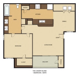 Floor Plan  Canary Island