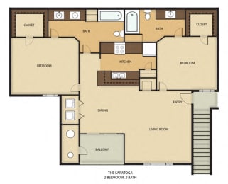 Floor Plan  Saratoga