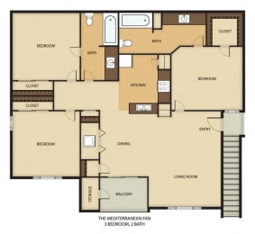 Floor Plan  Mediterranean