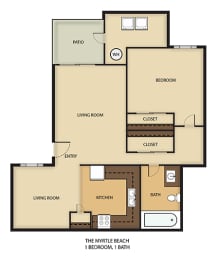 Floor Plan  Myrtle Beach
