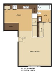Floor Plan  Santa Barbara