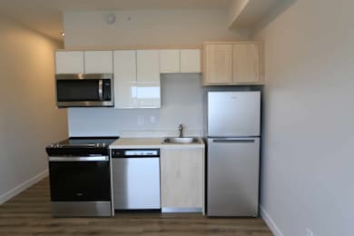  Floor Plan Unit SBF - Studio Barrier Free, 1 Bath