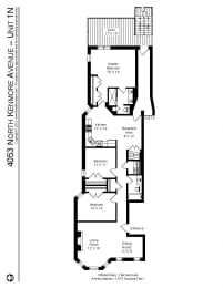  Floor Plan Three Bedroom