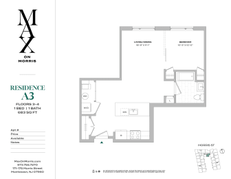  Floor Plan A3 Live Work