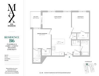  Floor Plan B6