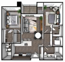  Floor Plan B1