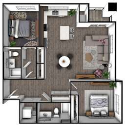  Floor Plan B3