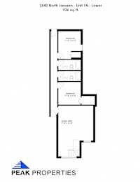  Floor Plan 4 Bedroom - 4 Bathroom (Duplex North)