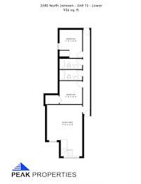  Floor Plan 4 Bedroom - 4 Bathroom (Duplex South)