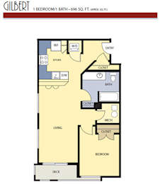  Floor Plan Gilbert